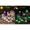 SparkleFab Luminous Mini Resin Animals 100 Pcs Tiny Animals Mini