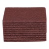 sourcing map 10pcs Scouring Pad Non-Scratch Scouring Sponge Scrub Pads
