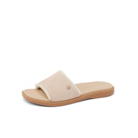 Reef Women's Sunny Arrianah Cozy Slide Sandal, Tan, 11