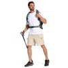 SERAMY Mens Hiking Cargo Shorts with 6 Zipper Pockets 9"