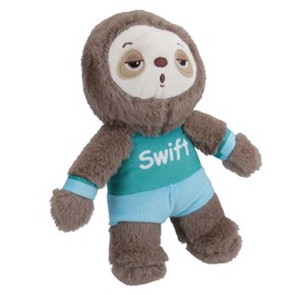 AB Tools Plush Soft Sporty Sloth Swift Dog Toy Cuddly Play Toy Gift With Squeak