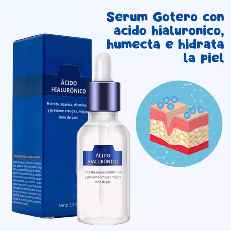 Rorec Paquete Ácido Hialurónico Vitamina C Disaar Serum Arroz