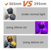 ALONEFIRE SV57 3W Small UV Flashlight 365nm Type C USB