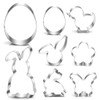Easter Cookie Cutters, Set of 8, Easter Set, Easter Stainless