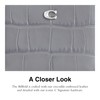Coach Embossed Croc Billfold Wallet