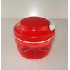 Tupperware Turbo Chef Speedy Boy Onion Cutter Red 10124