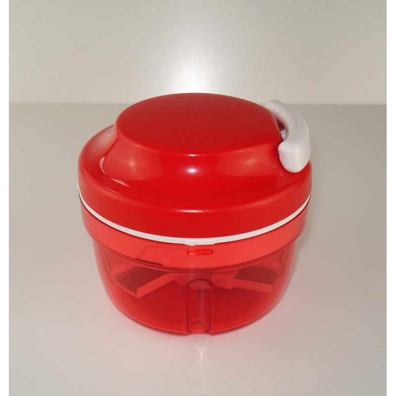 Tupperware Turbo Chef Speedy Boy Onion Cutter Red 10124
