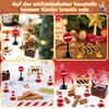 21 Piece Gnome Construction Site Set, Gnome Accessories Construction Site,