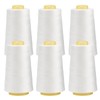 FOGAWA 6 Rolls of Sewing Thread Polyester Sewing Thread Sewing
