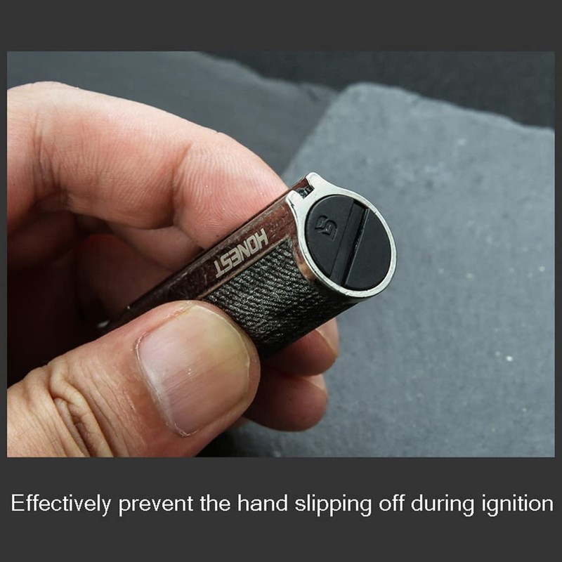 BIASTNR Permanent Match Keychain Lighter, Flint Matchstick Fire Starter Lighter,
