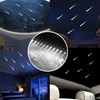 AMKI 96pcs*0.04in*9.8ft Pure White Meteor Shooting Stars Effect Fiber Optic