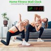 PELLOR Gym Timer, Gym Clock, LED Countdown Countdown Digital Wall