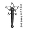 MEIJUN Mountain Bike Crankset 170 mm 130 BCD MTB Crankset