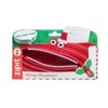 ZIPIT Christmas Monster Pencil Case for Kids, Holiday Themed Gift