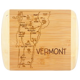 Totally Bamboo A Slice of Life Vermont Bamboo Serving and Cutting Board