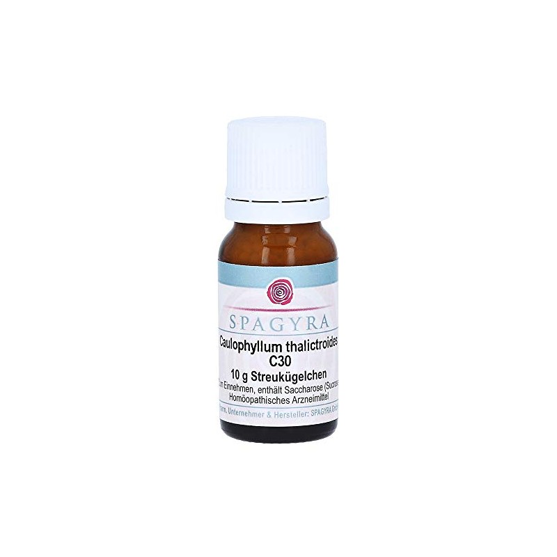 Caulophy Llum thalictroides C 30 Globules 10 g Drops