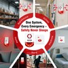 Daytech Strobe Siren Alarm Home Caring Loud Outdoor SOS Alert