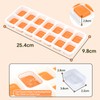 Ice Cube Trays 4 Pack, Airabc Silicone Ice Cube Trays
