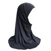 Yaqeen Girls instant headscarf hijab plain al Amira, readymade pull