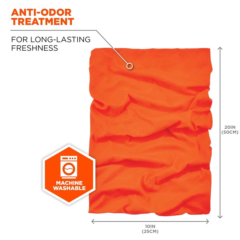Ergodyne Chill Its 6485 Neck Gaiter, Multiple Ways to Wear