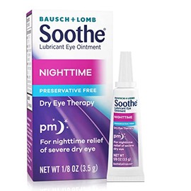SOOTHE NIGHT TIME EYE OINT B&L 3.5 GM