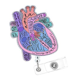 Funny Nurse Badge Reel Buddy, Cute Work Badge Holder with Retractable Clip, Jellyfish Medical Badge Clip for RN CNA LPN LVN MA Hospital Worker Doctor Nursing Student, Fun Healthcare Badge