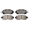 AD1650 ADVICS Ultra-Premium Ceramic Disc Brake Pad Set - Compatible