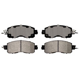 AD1650 ADVICS Ultra-Premium Ceramic Disc Brake Pad Set - Compatible with Select Nissan Altima, Leaf; FRONT