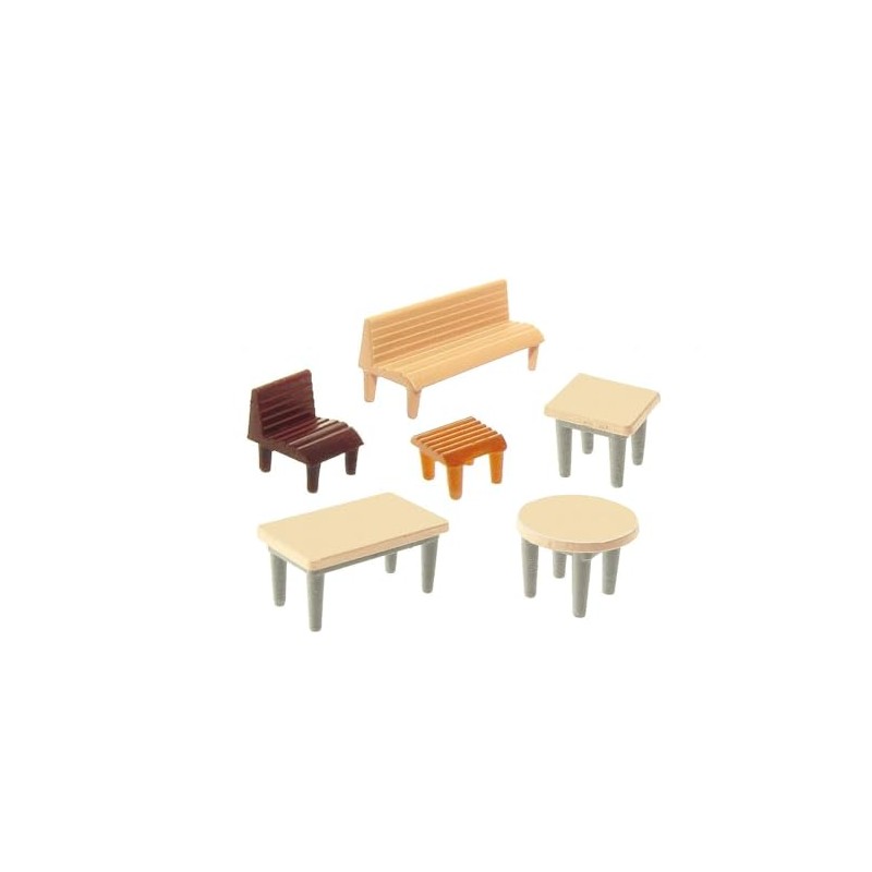 FALLER 272440 - Tische, Stühle, Bänke