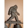 Cast Iron Big Foot Outdoor Entryway Bell, Legendary Mythical Creature