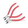 HAUTMEC 6" Flush Cut Pliers Ultra Sharp Wire Cutters 2PCS