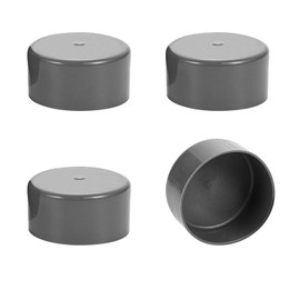 4 PCS 1.98 Inch Car Trailer Bearing Dust Caps, Rubber Auto Hub Bolt Wheel Dust Cover Replacement, Bearing Protector for Trailer Wheels, Vehicle Exterior Accessories