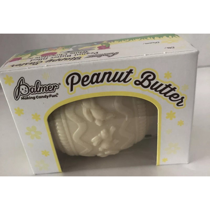 Palmer NEW PALMER 3 OUNCE PEANUT BUTTER FILLED White CHOCOLATE