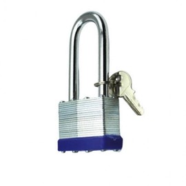 Long Shackle Steel Padlock 50mm (K-4898) 2ea