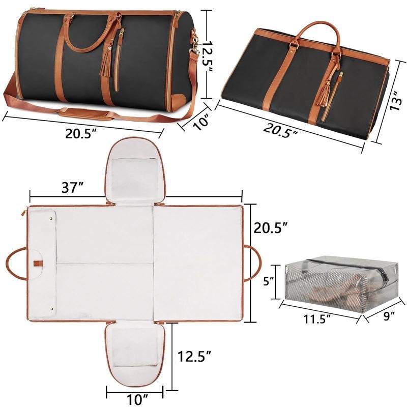 Large Folding Garment Bag - Size: White