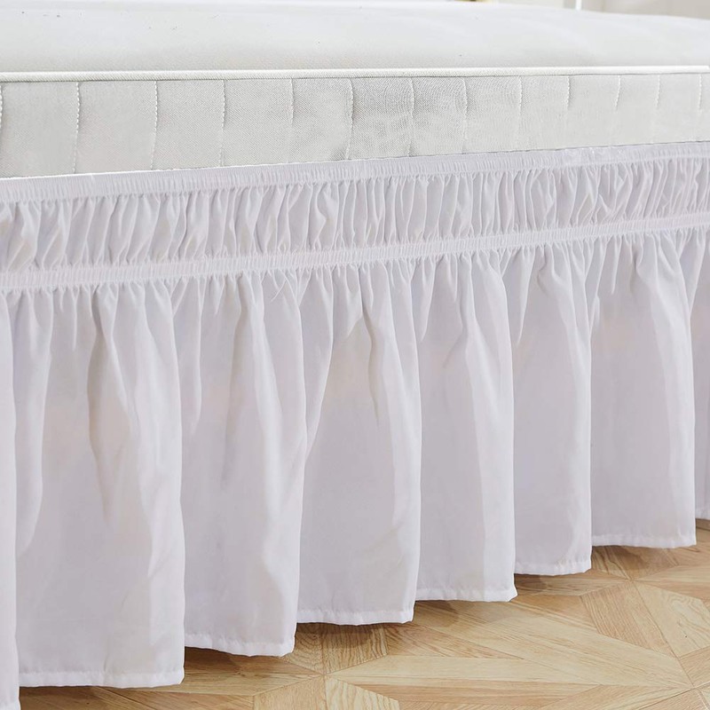 Easy On/Easy Off Bed Skirt, Elastic Bed Skirt, Quilt for