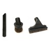 InterVac Design Corp Tool Kit with Crevice, Round Dust Brush, and Upholstery Tool