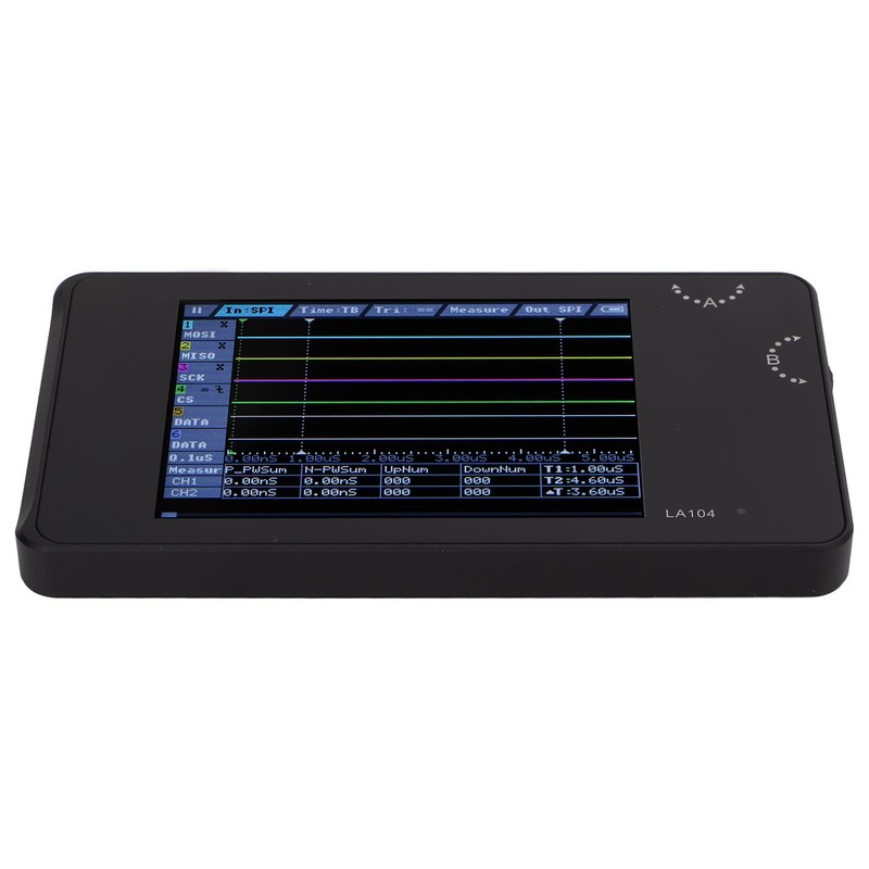 Portable Logic Analyzer 4 Channel Programmable Handheld Logic Analyzer Device