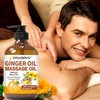 2 Pack Ginger Oil Lymphatic Drainage Massage,Belly Drainage Ginger Oil-Warming