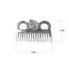 Sarini Horse Grooming Brushes Mane and Tail Brush Portable Horse