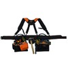 KUNN Tool Belt with Suspenders - Pro Framer Belt/Suspenders Combo