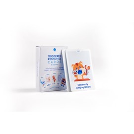 Equanima Triggered Response Cards – Emotional Regulation & Self-Awareness Card Deck | Manage Stress, Build Resilience, and Improve Reactions | Ideal for Therapists, Coaches, and Personal Growth