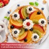 Maywe Tanso Upgraded 9 Inch Tart Pan with Removable Bottom,