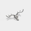 HAORUN Metal Decorative Antler Shape Wall Hook Modern Deer Design