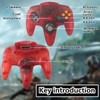 Icelily 2 Pack Classic 64 Wired Controller Joystick for N64