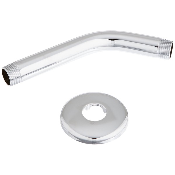 hansgrohe Installation 6-inch Modern Showerarm in Chrome, for Wall Mount Showerhead, 27411003
