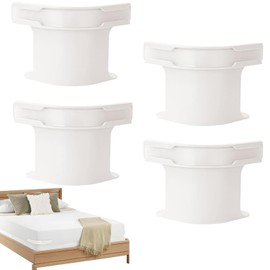 IONPSHG 2025 Bed Sheet Fixing Clips, 4Pcs Bed Sheet Holder with Lock Strips, Heavy Duty Bedsheet Corner Tightener Clips, Beds Sheet Grippers Fixed for Mattress Protectors, Blankets, Bedding