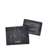 Cuadra Men's Wallet in Genuine Leather Black, B3018RS