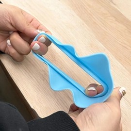 Silicone Face Wash Wristband Blue-WFIQF85 / 실리콘 세안 손목밴드 블루-WFIQF85