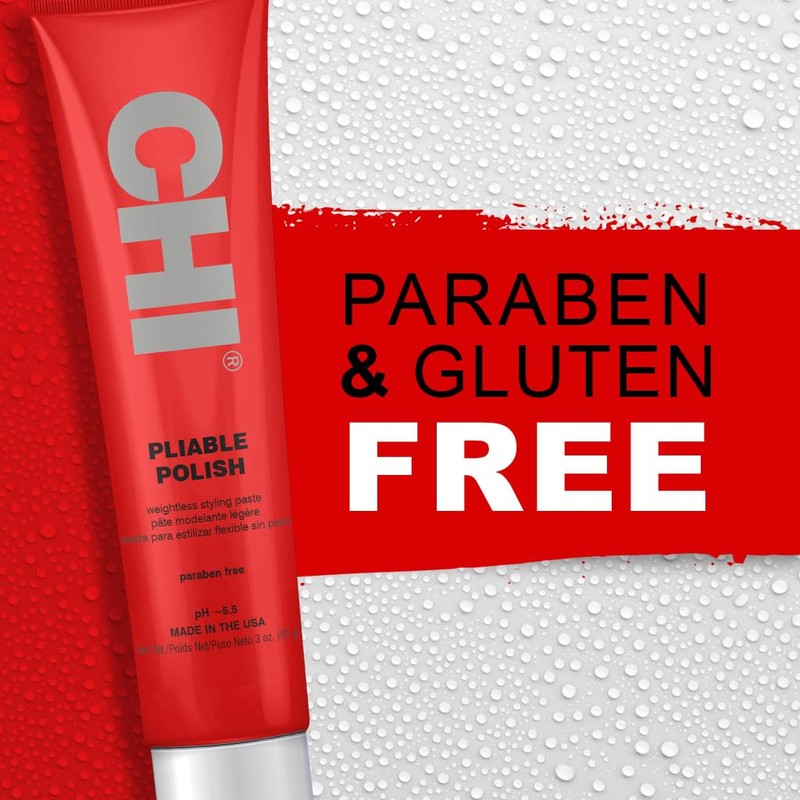 CHI Pliable Polish, Styling Paste For Versatile Styling With Movement